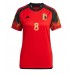 Cheap Belgium Youri Tielemans #8 Home Football Shirt Women World Cup 2022 Short Sleeve